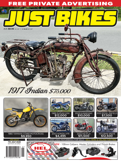 Just Bikes magazine cover