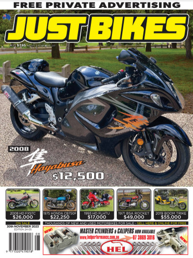 Just Bikes magazine cover