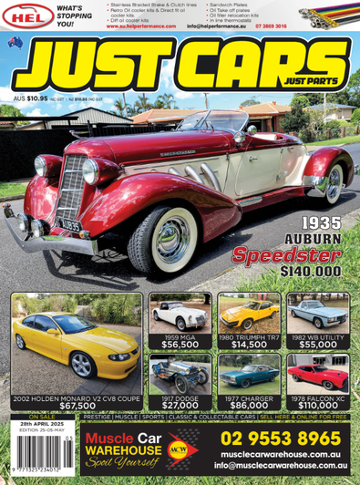 Just Cars magazine cover