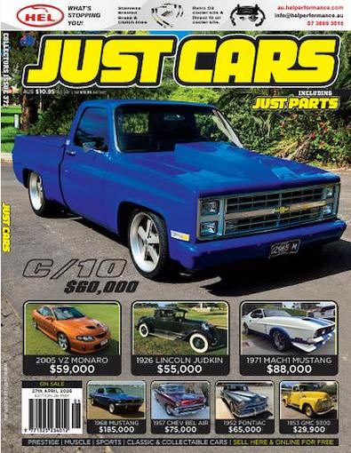 Just Cars magazine cover