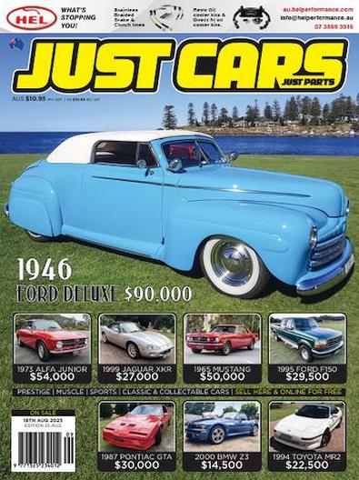 Just Cars magazine cover