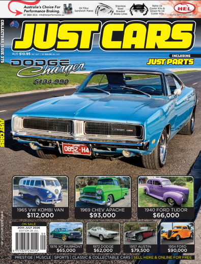 Just Cars magazine cover