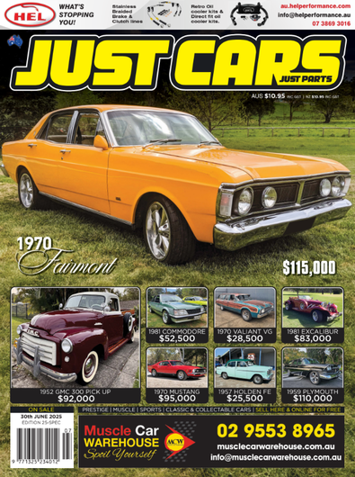 Just Cars magazine cover