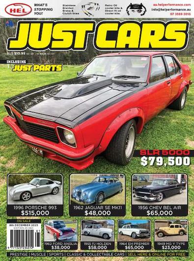 Just Cars magazine cover