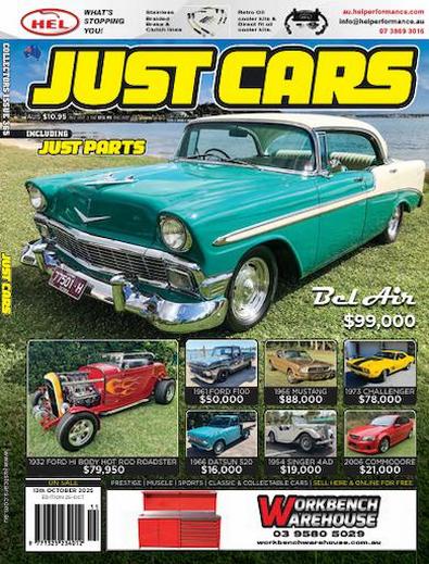 Just Cars magazine cover