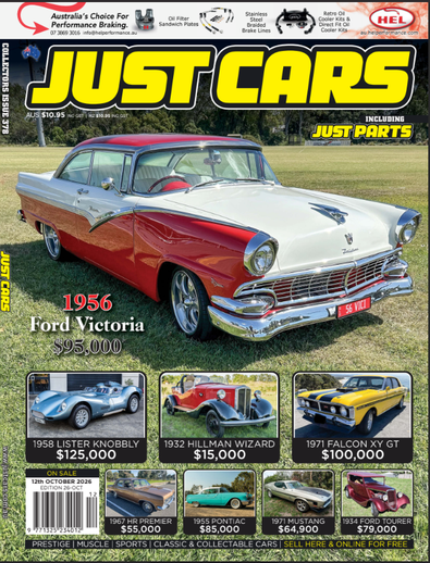 Just Cars magazine cover