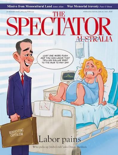 The Spectator Australia magazine cover