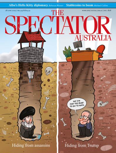 The Spectator Australia magazine cover