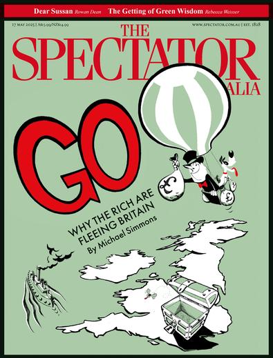 The Spectator Australia magazine cover