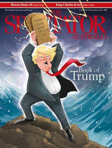 The Spectator Australia magazine cover
