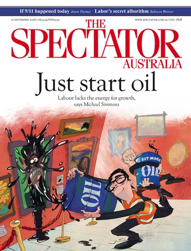 The Spectator Australia magazine cover