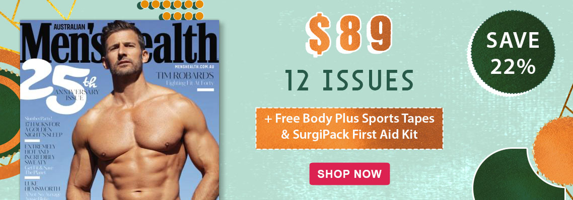 Free gift with 12 months of Men's Health