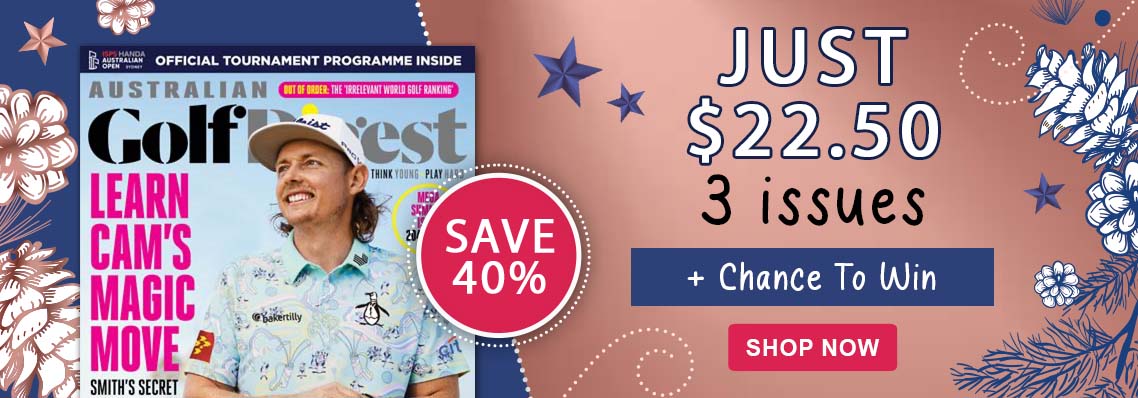 Save 40% with Australian Golf Digest