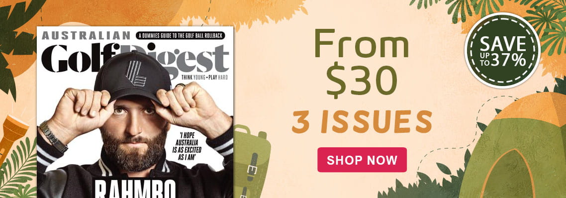 Save up to 37% with Australian Golf Digest