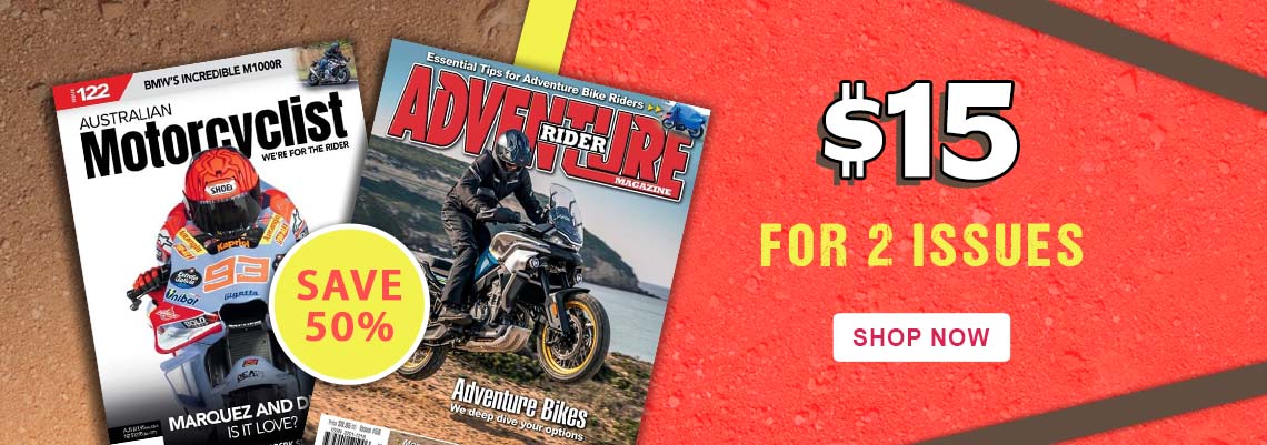 Two-Wheeled Magazine Top Sellers Sale with up to 50% off!