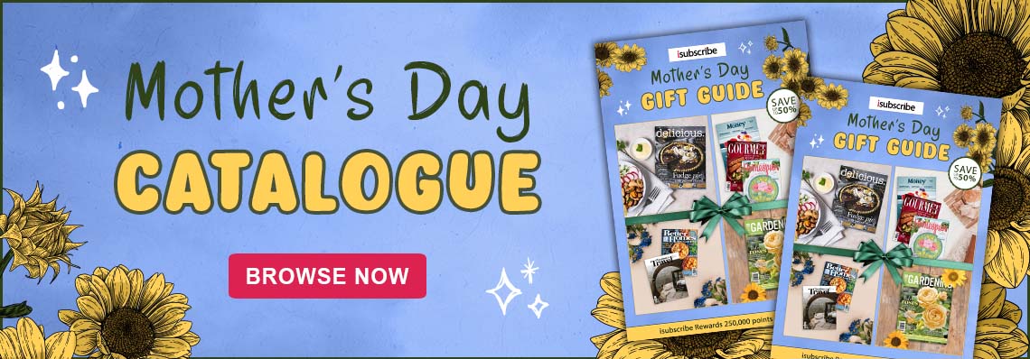 Mother's Day Catalogue, save up to 50%