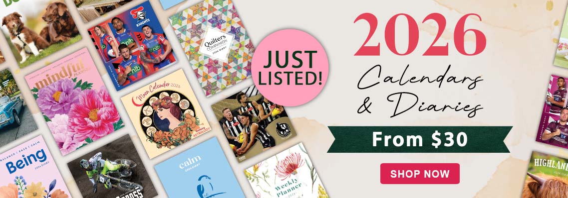2026 Calendar's & Diaries Now Available