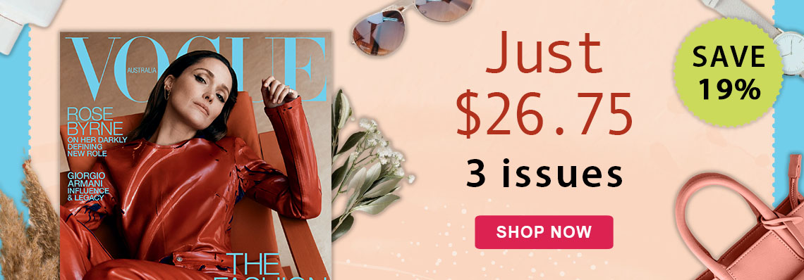 Save 19% with Vogue Australia