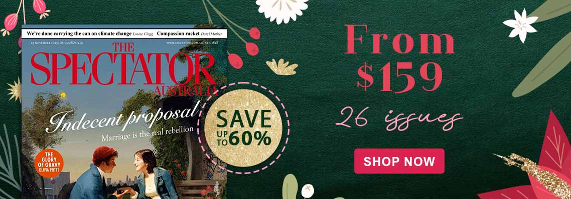 Save up to 60% with The Spectator Australia