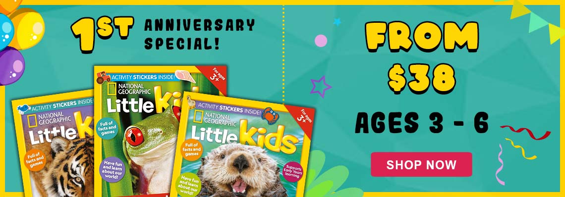 Celebrating One Year of National Geographic Little Kids