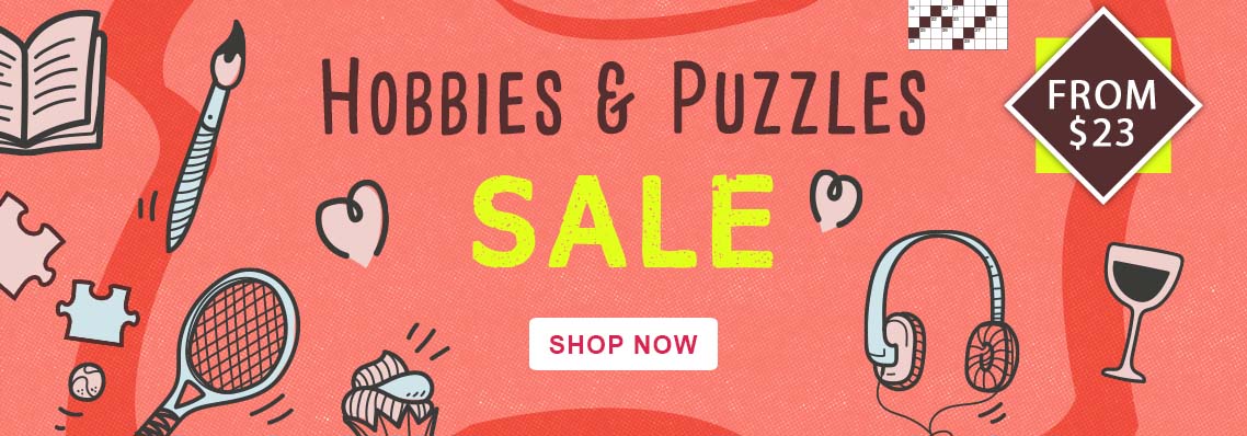 Hobbies & Puzzle Sale, from $23