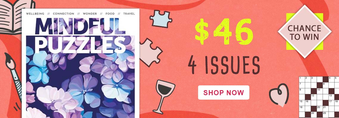 Chance to win with Mindful Puzzles