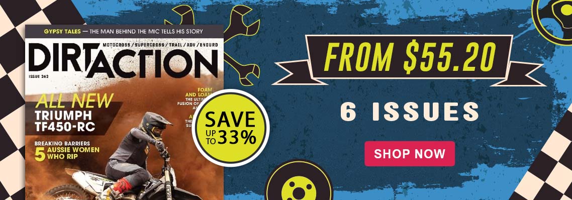 Dirt Action, From $55.20