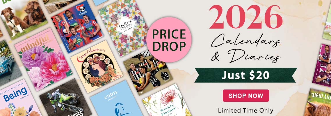 2026 Calendar's & Diaries Now Available