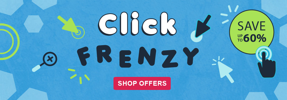 Click Frenzy Sale, save up to 60% 
