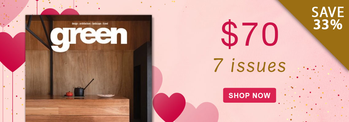 Save 33% with green magazine