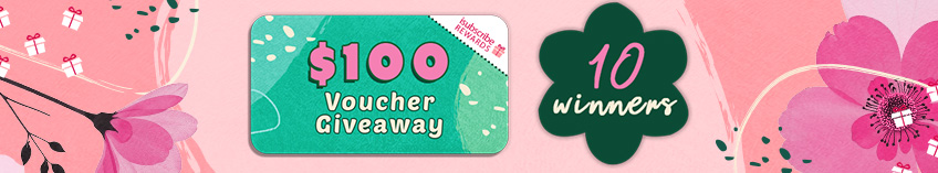 $100 Voucher Giveaway Category