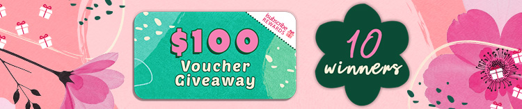 $100 Voucher Giveaway Title
